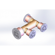 Dux SecuraGold™ Brass Manifold 20mm x 3 (15mm 3 Outlets) - SMF4303